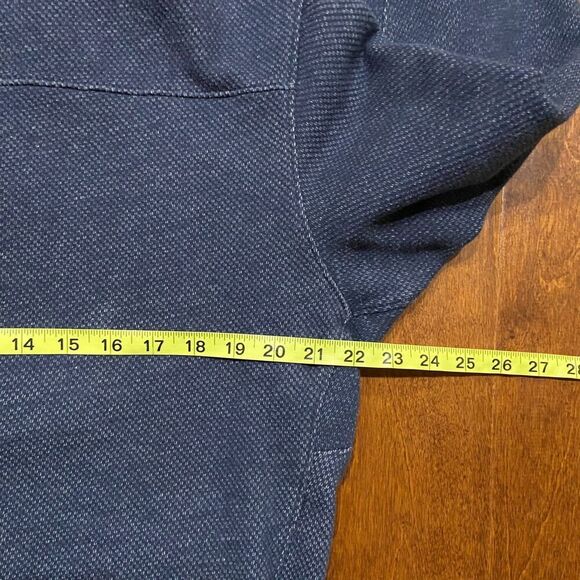 Duluth Trading Co Full Zip Navy Blue Outdoors Sweatshirt Cotton Blend Men's M - Picture 7 of 8